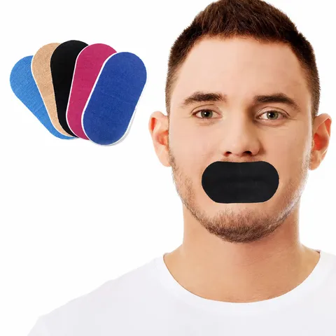 Anti Snoring Sleep Strips Mouth Tape For Kids And Adults Breathable Cotton Anti Mouth Breathing Sleep Correction Patches