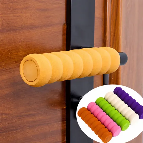 EVA Foam Door Handle Cover Anti Slip Static Collision Protector Guard for Home Bedroom Door Knob