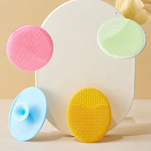 Baby Silikon Shampoofürste Kleinkind Kopfhaut Massager Weiche Bad Dusche Bürste Gesichtsreinigungsbürste Für Neugeborene