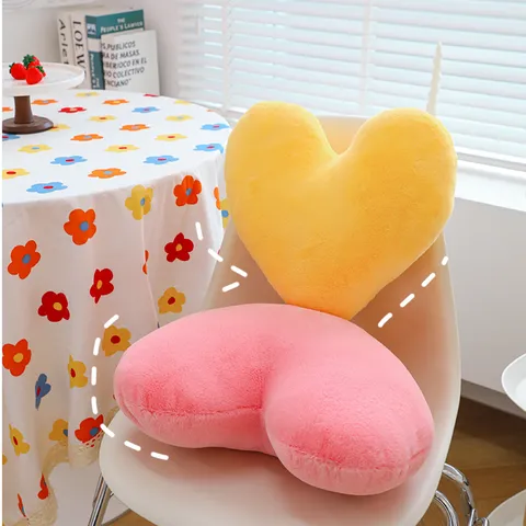 Schattig Hartvorm Pluche Speelgoed Donskatoen Gevuld Hart Sierkussen Zacht Kussen Voor Bruiloft Valentijnsdag Thuis Decoratie Kinderen Verjaardag Cadeau