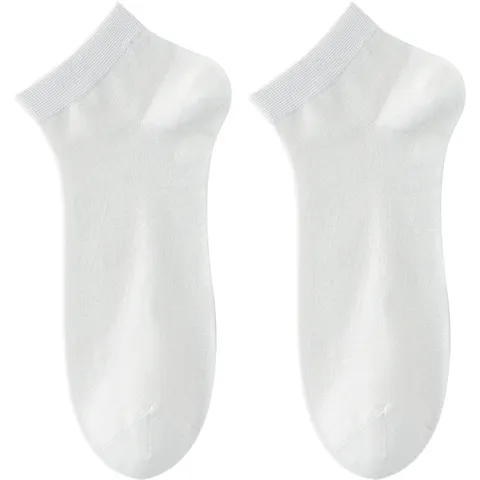 Calze Corte in Seta di Gelso da Uomo Estate Sottili Traspiranti Assorbenti del Sudore Deodoranti Calzini Bassi Casual