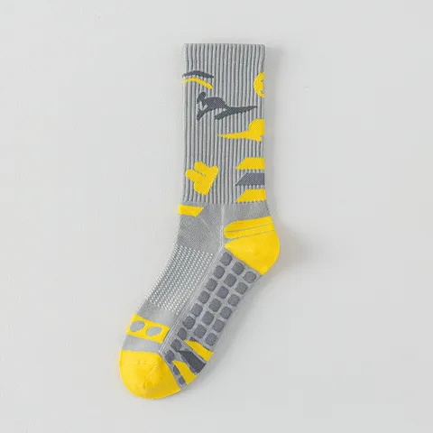 Damen Professionelle Athletische Yoga Socken Atmungsaktiv Rutschfeste Lange Kompressionssocken Für Laufen Fitness Sport