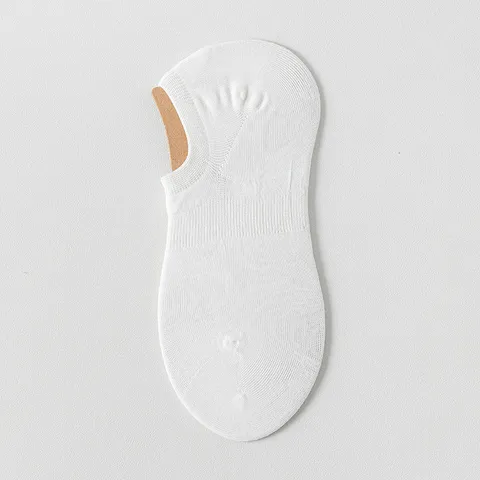 Fantasmini Estivi da Uomo in Cotone Sottile Invisibile Taglio Basso Antiscivolo Traspirante Assorbi-Sudore Casual Quotidiano