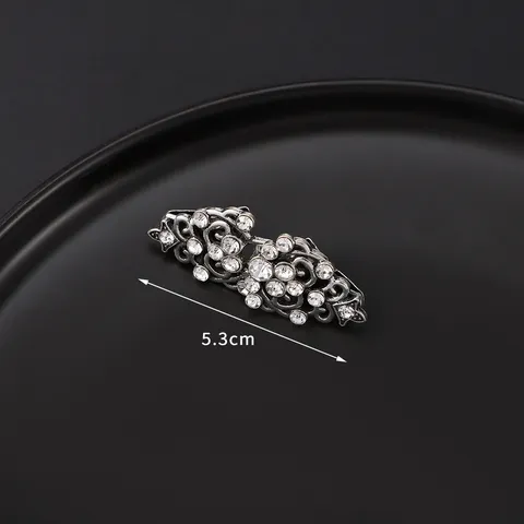 Moda Lega Strass Clip per Sciarpa Retro Metallo Colletto Clip Spilla Spilla Per Donne Elegante Sciarpa Accessori