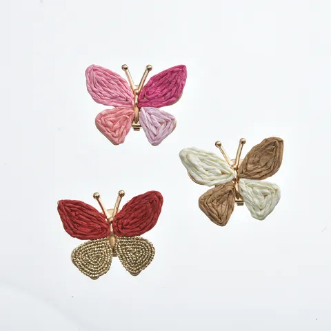 Fashion Woven Butterfly Cufflinks Alloy Gold Plated Shirt Suit Cuff Links Banquet Party Business Dress Accessories
