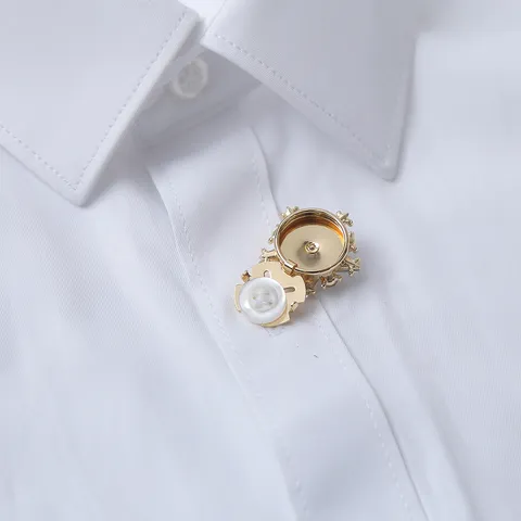 Boutons de Manchette de Chemise Tournesol Strass Alliage Cristal Boutons Décoratifs Accessoires de Mode Homme Femme