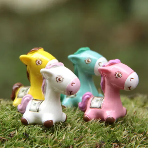 Resin Cartoon Pony Headphone Jack Plug Cute Phone Dustproof Plug Portable Audio Port Protector Mobile Phone Accessories