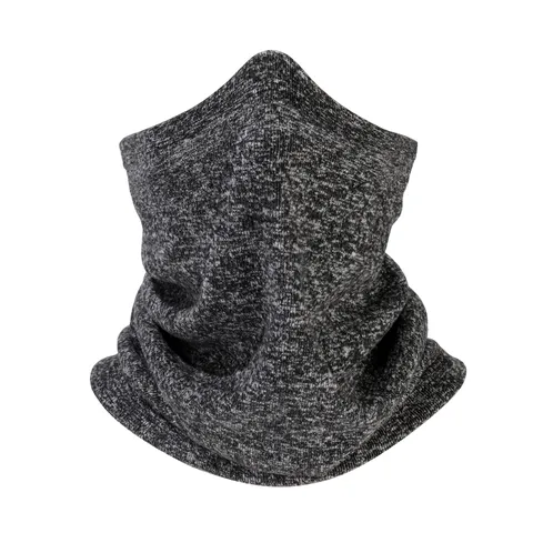 Winter Warm Neck Gaiter Thick Ribbed Knit Neck Warmer Windproof Face Mask For Men Women Outdoor Sports Polyester Scarf