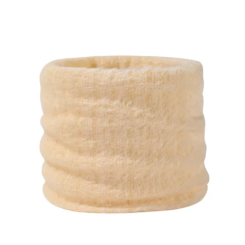 Braga de Cuello de Felpa de Doble Capa Espesada Invierno Cálido Forro Polar Cuello Suave Bufanda A prueba de viento Para Mujeres Ciclismo al Aire Libre