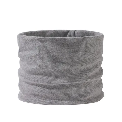 Calentador de Cuello Cálido de Invierno de Mezcla de Tencel Color Sólido Tejido Falso Cuello Alto Suave Bufanda Térmica para Hombres y Mujeres