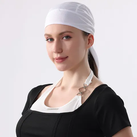 Unisex Sportlich Polyester Radfahren Piratenhut Einfarbig Atmungsaktiv Mesh Schnell Trocknend Sonnenschutz Mütze Für Outdoor Laufen
