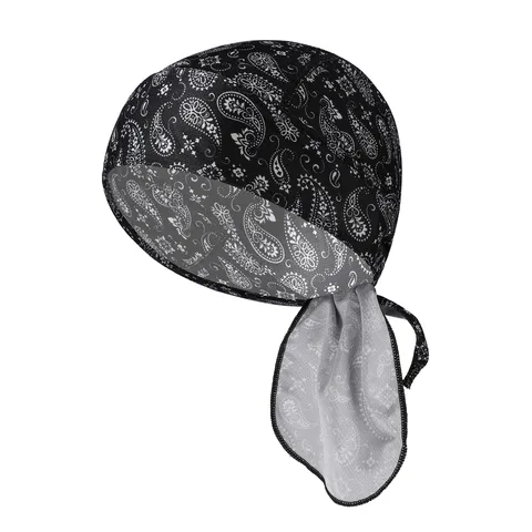 Unisex Sport Bandana Piratenhut Polyester Paisley Bedruckt Schnelltrocknend Sonnenschutz Radfahren Motorrad Kopftuch Kappe Für Outdoor