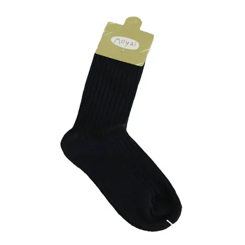 Chaussettes Mid-Calf à Double Aiguille pour Femmes Couleur Unie Côtelé Décontracté Coton Respirant Printemps Été Mode