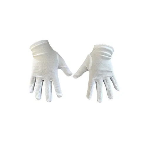 Gants Courts en Soie de Lait pour Enfants Gants de Danse Élastiques Protection Solaire