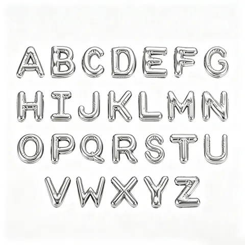 Trendy Bubble Capital Alphabet Initial Letter Pendant Titanium Steel Real Gold Plated 3D Puffy Balloon Capital Name Initial Hanging Charms Crafts Making Findings Handmade DIY Pendant Keychain Components