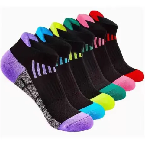 Unisex Atmungsaktive Feuchtigkeitsableitende Sport Kurzsocken Für Laufen Basketball