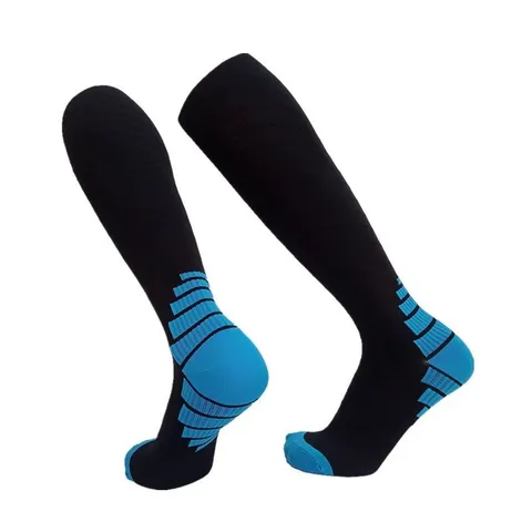 Unisex Kompression Sport Laufen Lange Socken Atmungsaktiv Basketball Fußball Athletisch Training Strümpfe