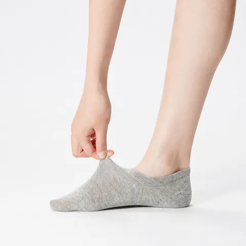 Women's Summer Thin Invisible Boat Socks Solid Color Breathable Low Cut Casual Short Socks Cotton Blend Daily Wear Footwear