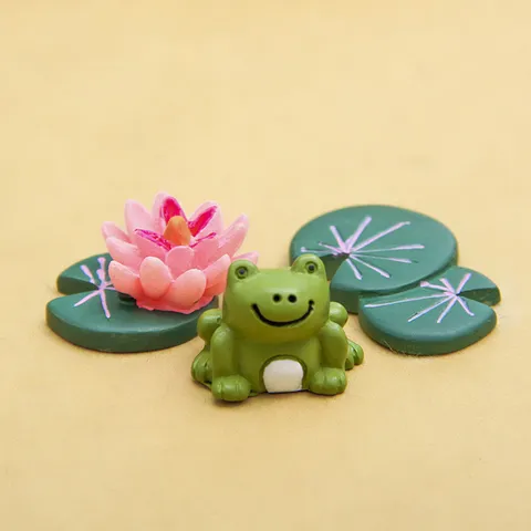 3er Set Süße Harz Tier Mikrolandschaft Miniaturen DIY Feengarten Sukkulenten Ornamente Frosch Elefant Katze Hund Schwein Figuren