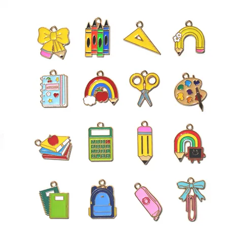 Zinklegering Druppelolie Afstudeerseizoen Schrijfwaren Trofee Dokter Hoed Bedel DIY Sieraden Accessoires Sleutelhanger Tas Hanger