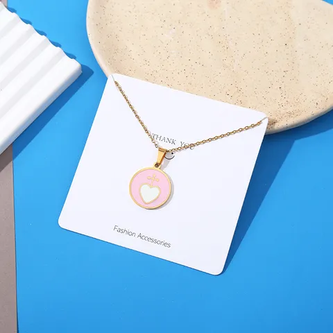 Tarjetas de Exhibición de Joyas de Cara Sonriente Gracias Con Bolsas OPP Embalaje de Collar Pulsera Soporte de Cartón