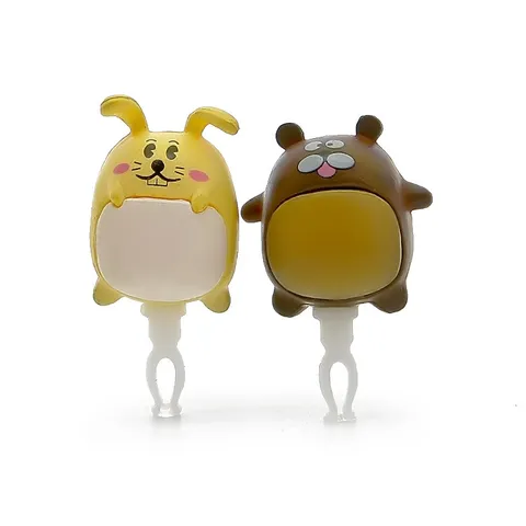Cute Cartoon Animal Phone Dust Plug Universal Rabbit Bear Resin Dustproof Earphone Jack Plug Mobile Accessories