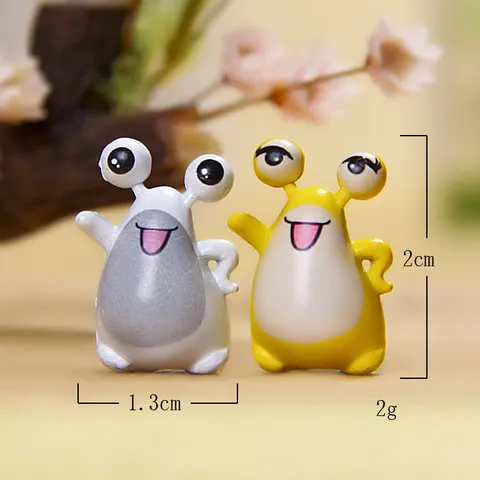 Cartoon Big Eyed Monster Phone Dust Plug Cute Couple PVC Headphone Jack Protector For Smartphone Accessory