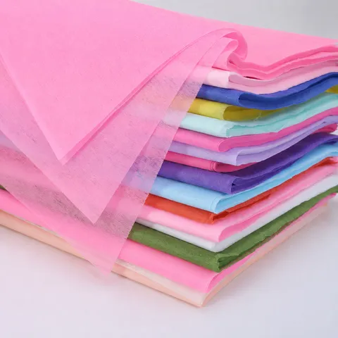 Thickened Solid Color Cotton Tissue Paper Floral Wrapping Material Bouquet Lining Packaging Paper For DIY Craft Gift