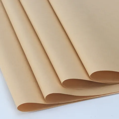 Papel de Regalo Floral de Papel Kraft de Color Sólido Material de Embalaje de Ramo Suministros de Envoltorio DIY