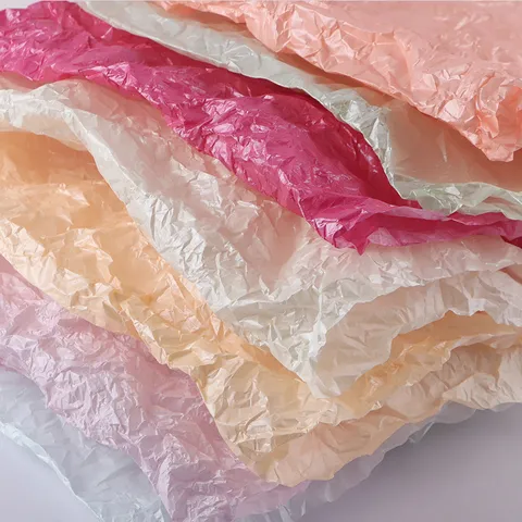 Αδιάβροχο Pearlescent Χαρτί Tissue Για Πεриτύλιξη Λουλουδιών Συσκευασία Μπουκέτου και Επένδυση Δώρου