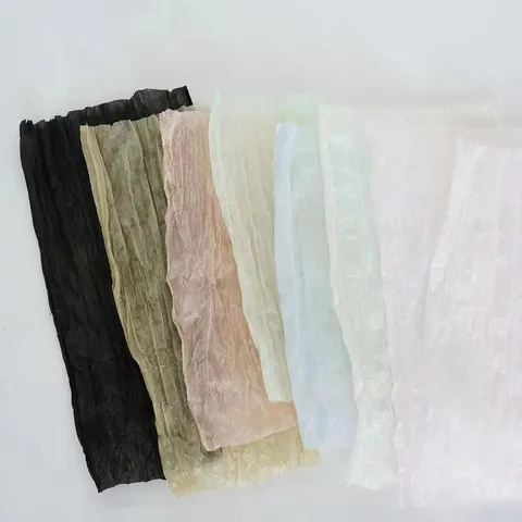 Papier d'Emballage Floral Imperméable Papier d'Emballage de Fleurs Plissé Matériel de Bouquet DIY pour Fleuriste