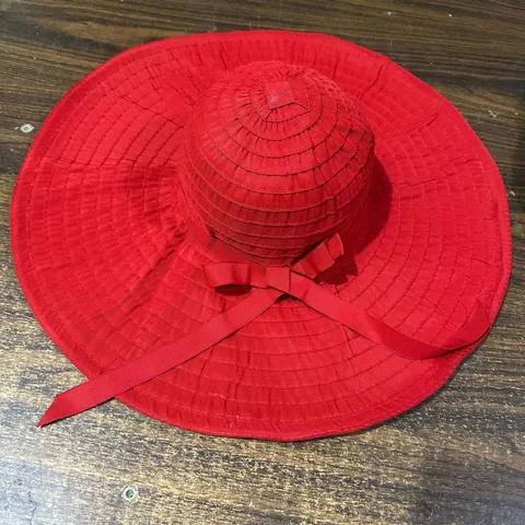 Chapeau de Soleil Pliable à Large Bord pour Femmes Été Plage Protection UV Chapeau de Pêcheur Coton Nœud Papillon Extérieur