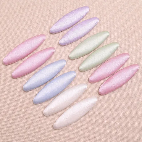 Pinza de Pelo Plisada de Tela Hecha a Mano Horquilla Color Crema Dulce Accesorios Lindos para Mujeres Estilo Diario