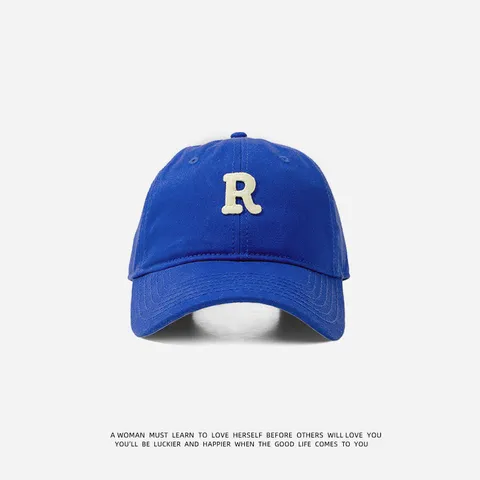 Unisex Cotton Baseball Hat Adjustable Outdoor Sun Protection Cap Classic Letter Embroidered Sports Dad Hat For Men Women