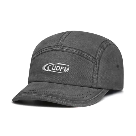 Unisex Vintage Gewaschene Polyester Baseballkappe Buchstabenstickerei Kurzer Schirm Dad Hat Outdoor Sonnenschutz Lässige Kappe