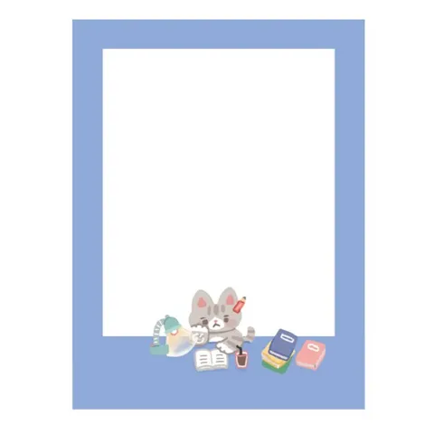 Blocco Note Creativo Gatto Cartone Animato Note Adesive Studente Carino Taccuino Portatile Forniture Scolastiche Ufficio