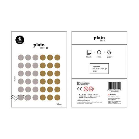 Gold und Silber Prägung Punkt Markierung Dekorative Aufkleber Tagebuch Schreibwaren Papier Aufkleber Für Planer
