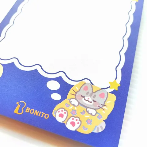 Blocco Note Grazioso Gatto Cartoon Note Adesive Scrivibili Mini Libro Di Note Per Scuola Ufficio