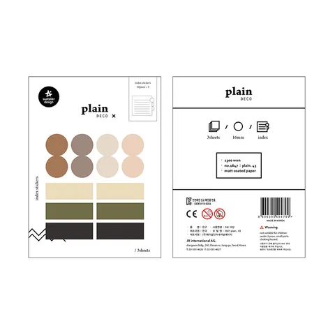 Morandi Color Index Stickers Sticky Notes Page Flags Planner Journal Decorative Stationery Supplies For Office School