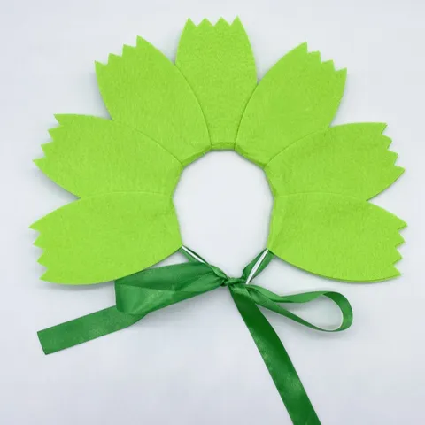Bandeau de Fleurs en Feutre Coloré Spectacle d'Enfants Tournesol Serre-tête Sortie de Printemps Photographie Accessoires de Cheveux