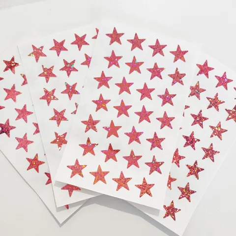 Pegatinas Decorativas DIY De Diario De Teléfono Móvil Con Purpurina Y Lentejuelas De Estrella De Corazón De Amor Colorido Creativo