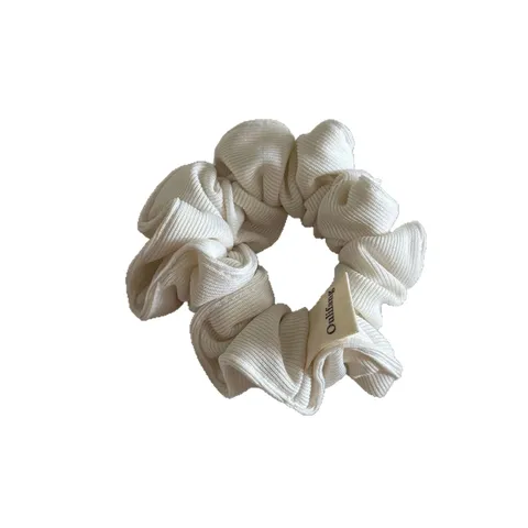 Koreaanse Macaron Effen Kleur Geribbelde Stof Haarelastiekjes Voor Vrouwen Hoge Elasticiteit Haarelastiekjes Zoete Accessoires