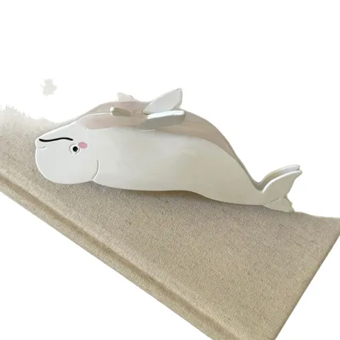 Pince à Cheveux en Acétate Créatures Marines Mignonne Grande Baleine Poisson Tortue Requin Pince Unique Animal Accessoires Cheveux Femmes