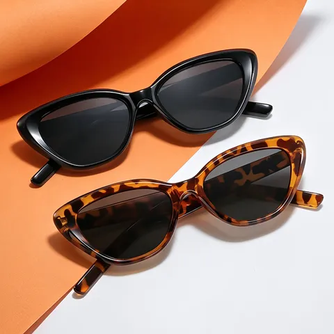 Lunettes de Soleil Œil de Chat pour Femmes Mode Vintage Protection UV Style Street Lunettes de Soleil Rétro Élégantes