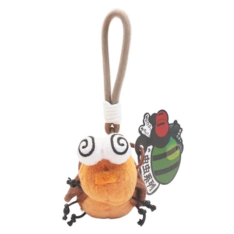 Creative Scented Insect Plush Keychain Pendant Funny Bug Worm Plush Toy Car Key Ring Bag Hanging Ornament Gift For Kids Friends