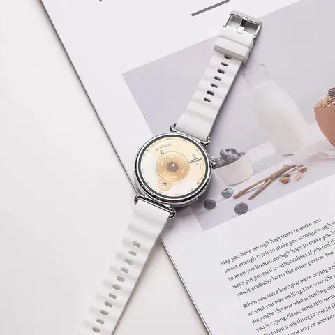Ανταλλακτικό Λουράκι Σιλικόνης Για Smartwatch Αδιάβροχο Αθλητικό Λουράκι Καρπού Μαλακό Ανταλλακτικό Λουράκι
