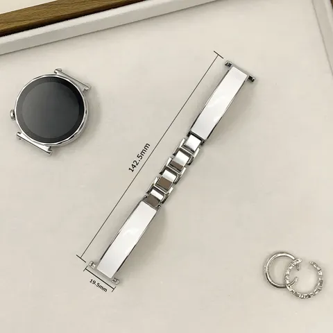 Edelstahl Metall Armband Uhrenarmband Für Apple Watch Ersatzkette Armband Damen Mode Armbanduhr