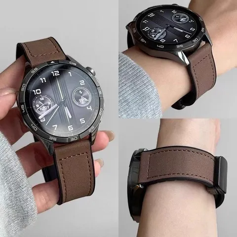 Cinturino di Ricambio Universale in Silicone con Fibbia Magnetica per Smartwatch Motivo Crazy Horse