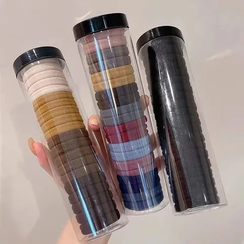 Minimalista Senza Cuciture Elastici per Capelli ad Alta Elasticità Donne Accessori Capelli Colori Assortiti