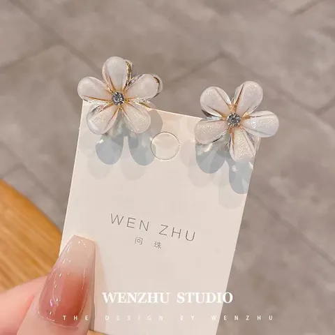 Piccole Mollette per Capelli Floreali Mini Forcine in Strass Simpatici Accessori per Capelli per Donne e Ragazze Styling Quotidiano Decorazione per Capelli
